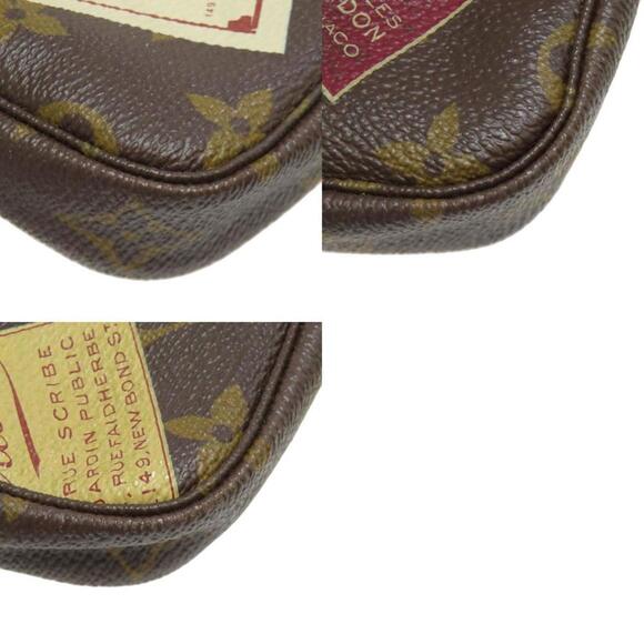 LOUIS VUITTON Brown Monogram Canvas Pochette Pouch - Picture 10 of 11